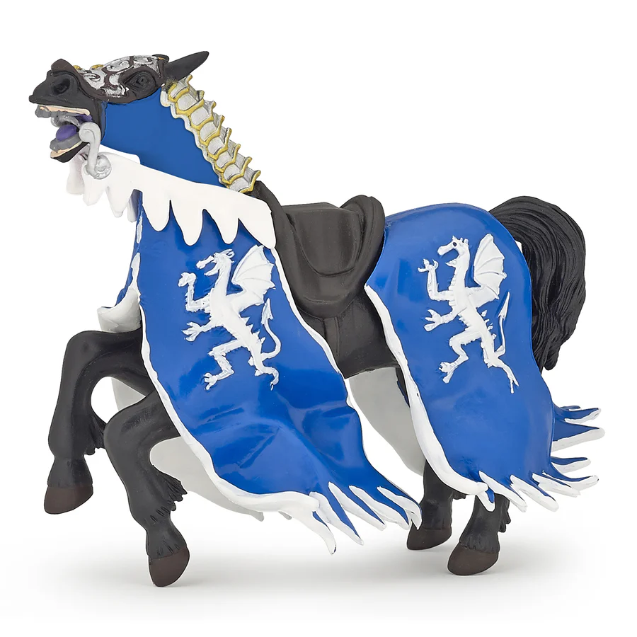 Cheval du Roi au dragon bleu