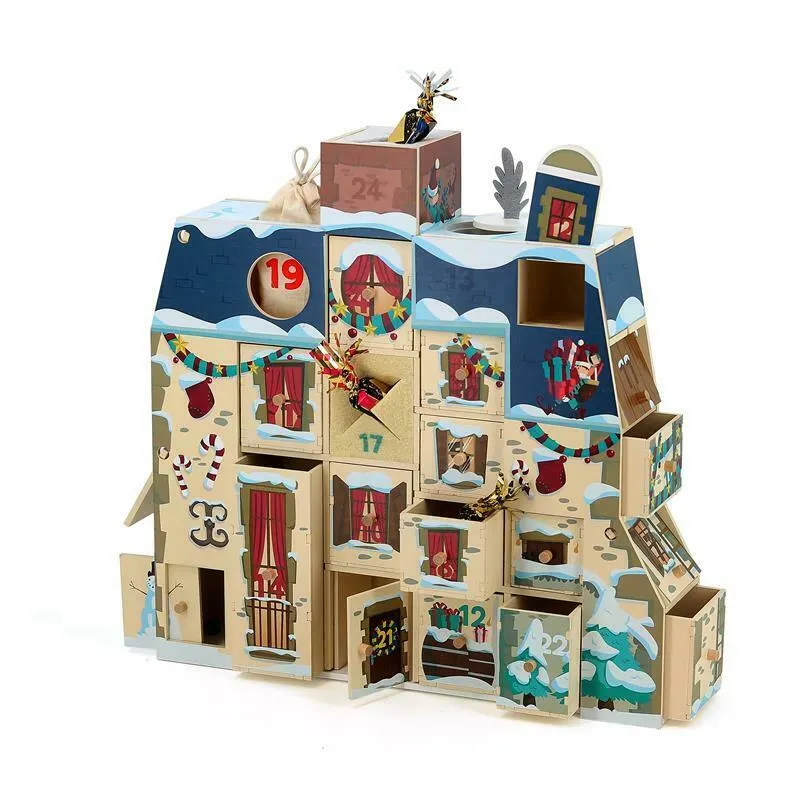 Maison de l’Avent à personnaliser