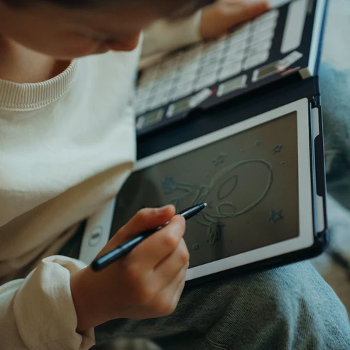 Kidydraw-mini – Tablette à dessin Galaxie