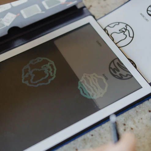 Kidydraw-mini – Tablette à dessin Galaxie