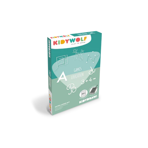Kidydraw mini – Cartes supplémentaires thème Jeux et éducation