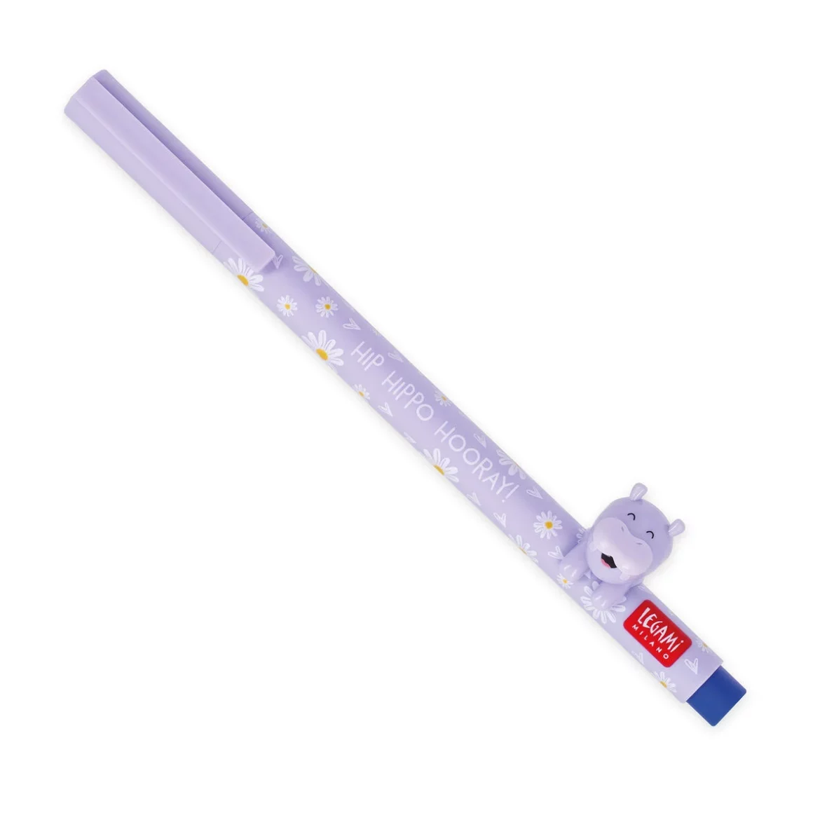 Legami – Stylo à encre gel Lovely Hippo
