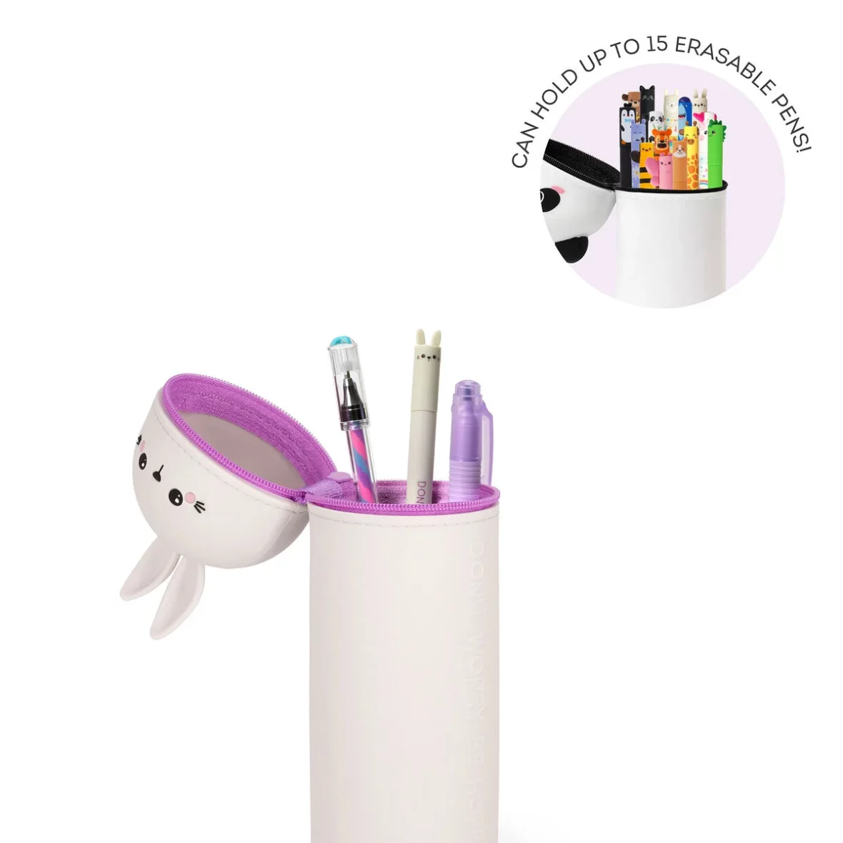 Legami – Trousse en silicone 2 en 1 – Bunny