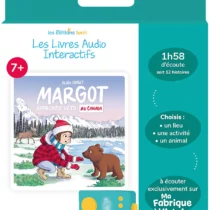 Lunii - Livre audio Margot apprentie véto Au canada