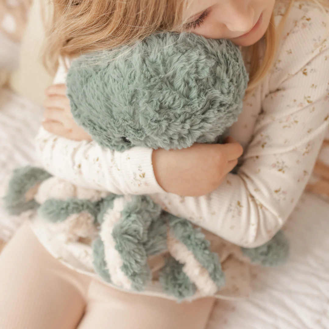 Peluche lestée 2 kg – Ollie le poulpe pondéré