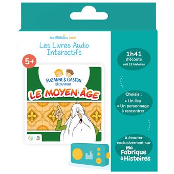 Lunii – Livre audio Le Moyen-Age 5+