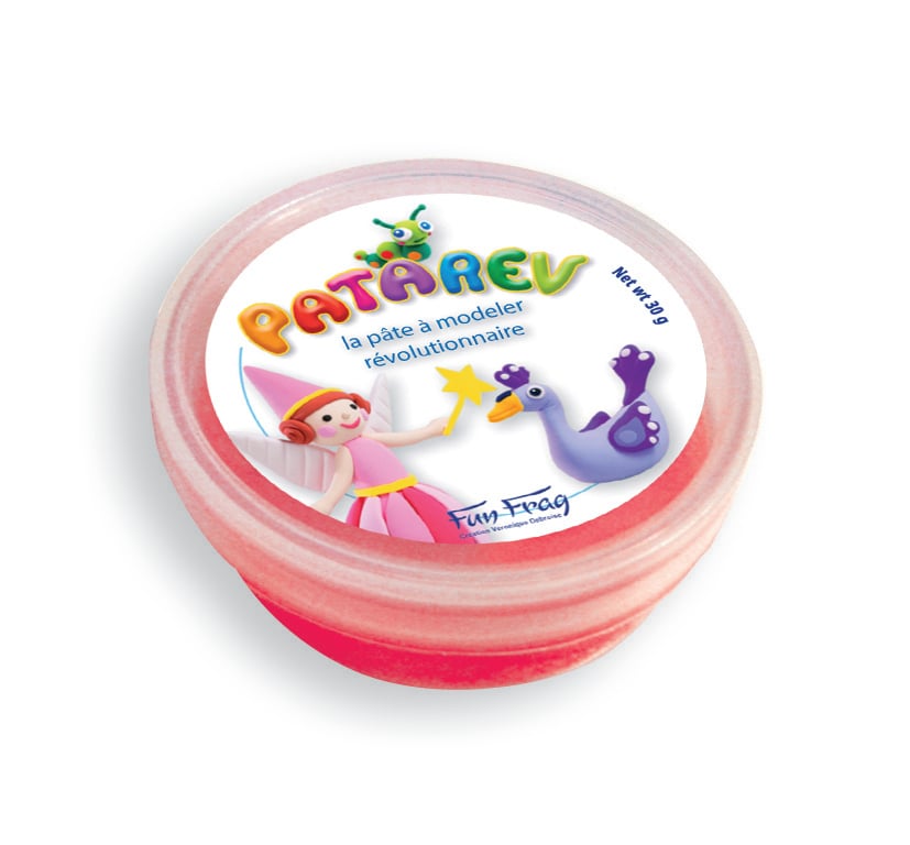 Pâte à modeler rouge Patarev – 1 pot de 30g