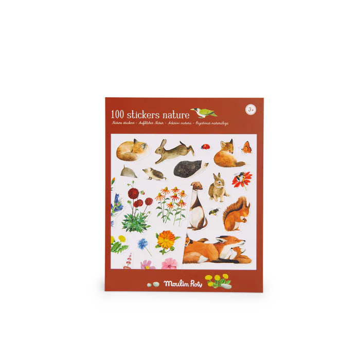 100 autocollants nature – Le Jardin du moulin