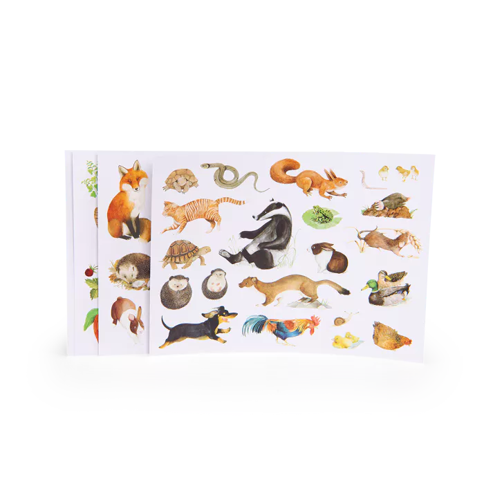 100 autocollants nature – Le Jardin du moulin