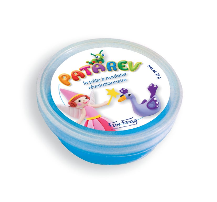 Pâte à modeler bleu Patarev – 1 pot de 30g