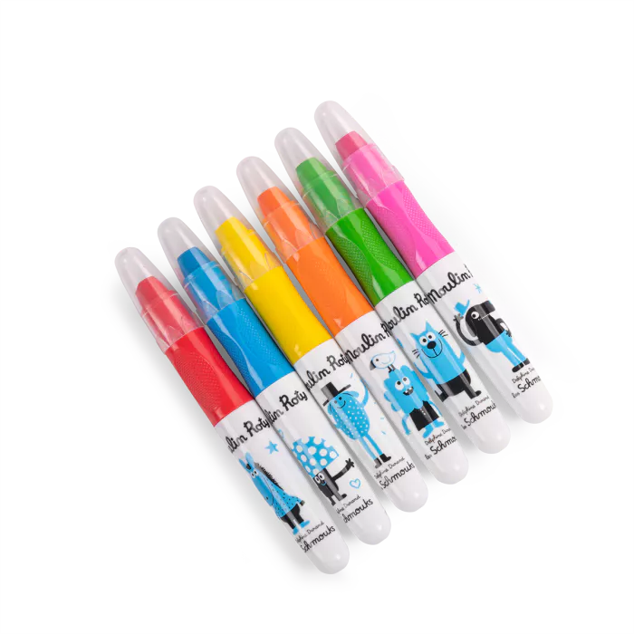 6 crayons multi-surfaces – Les Schmouks1
