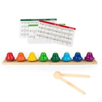 Set de 8 clochettes musicales - Les Popipop