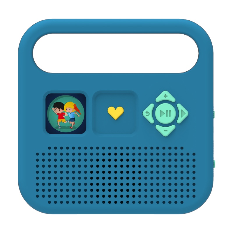 Merlin Enceinte pour enfants – Bleu polaire