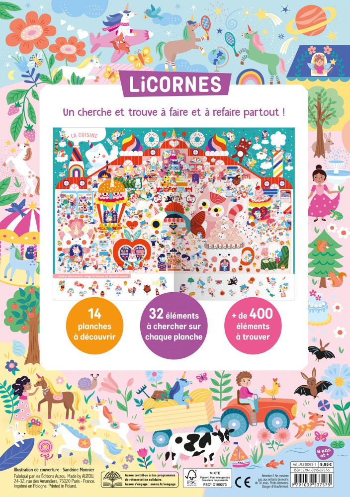 Cherche et trouve – Licornes3