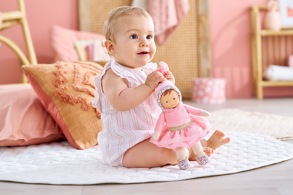 Doudou Miss Ballerine Rose Grenadine 25 cm2