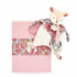 Doudou attache-sucette faon