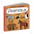 Les animaux - Livre + puzzle 40 pcs + 12 figurines