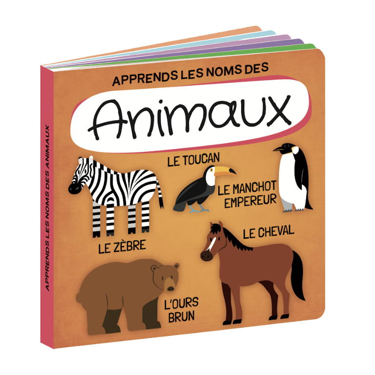 Les animaux – Livre + puzzle 40 pcs + 12 figurines1