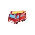 Les pompiers - Livre + puzzle 40 pcs + 4 figurines