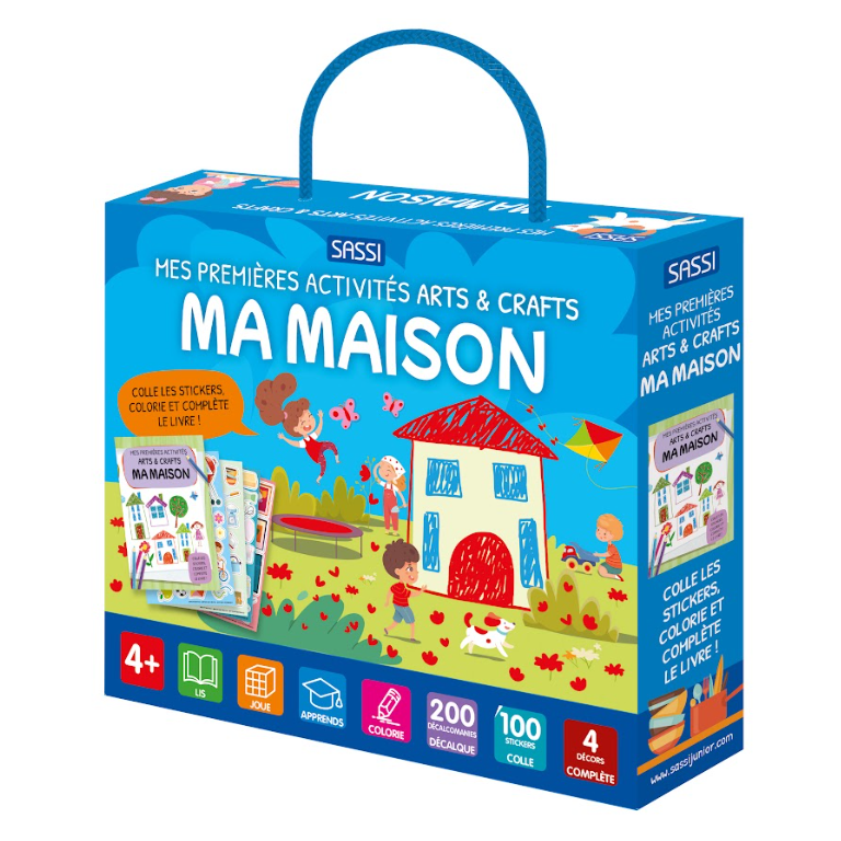 Mes premières activités Arts & Crafts – Ma maison