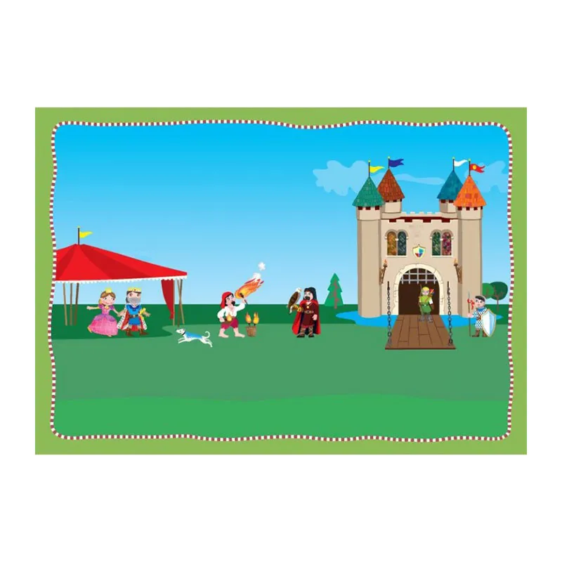 Mes premières activités arts & crafts – Le château fort2