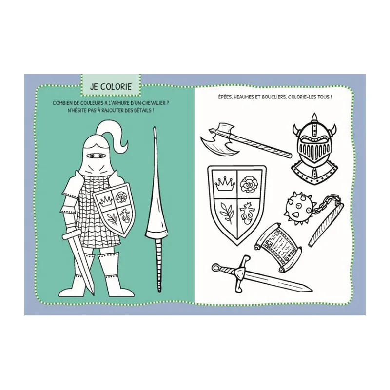 Mes premières activités arts & crafts – Le château fort5