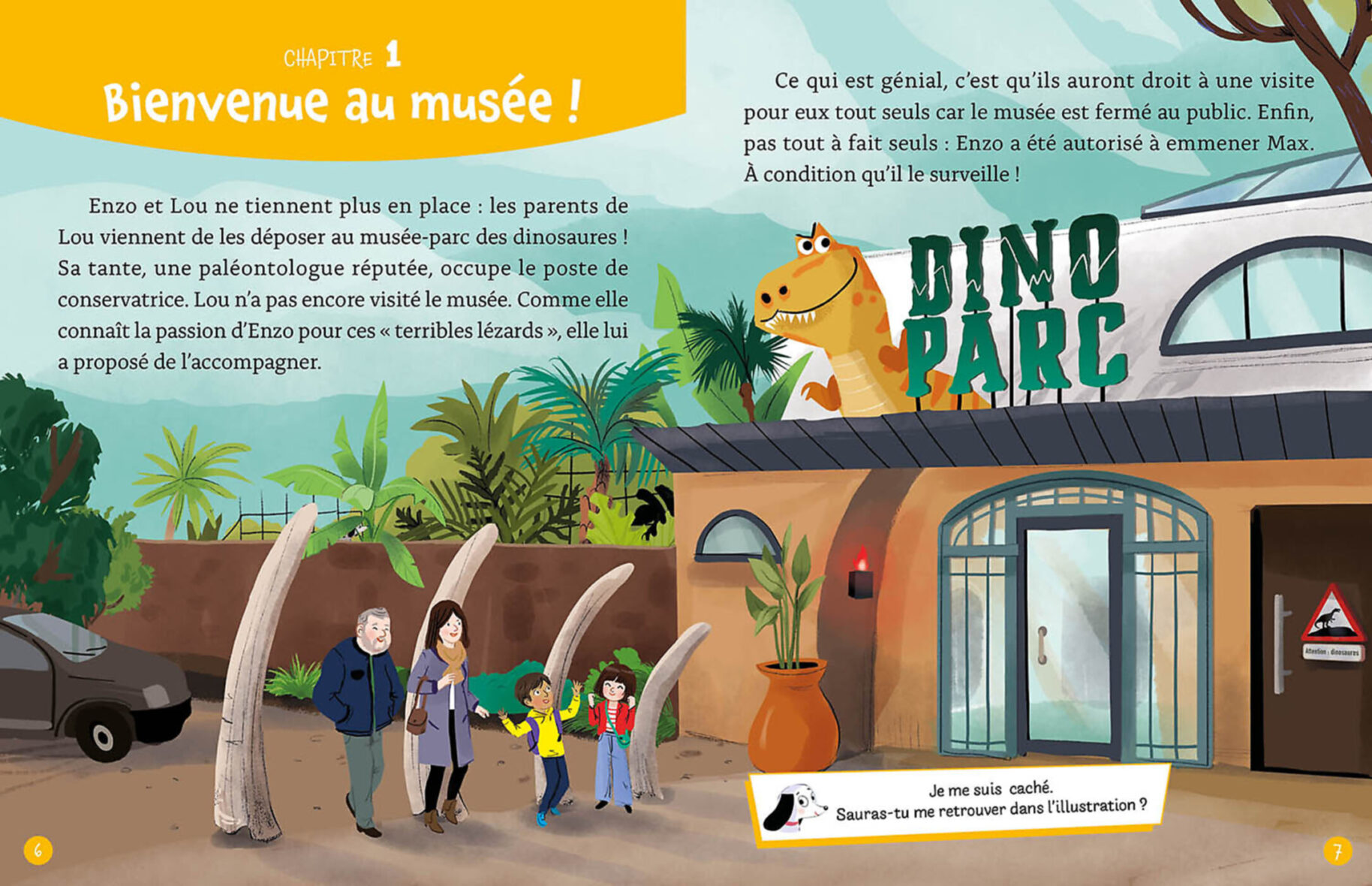 Mon roman énigme – Le musée des dinosaures1