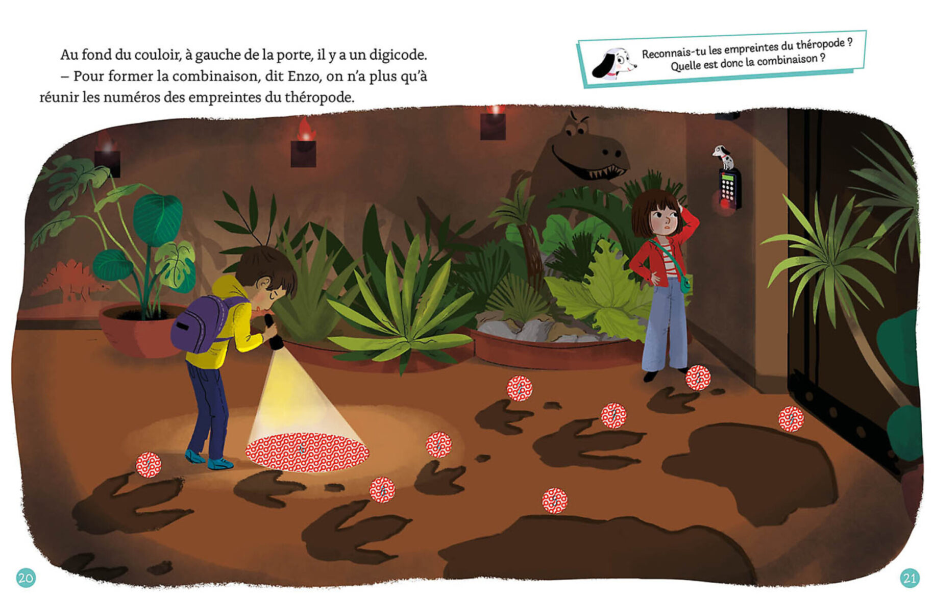 Mon roman énigme – Le musée des dinosaures3