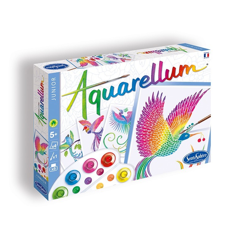 Aquarellum junior – Oiseaux du paradis