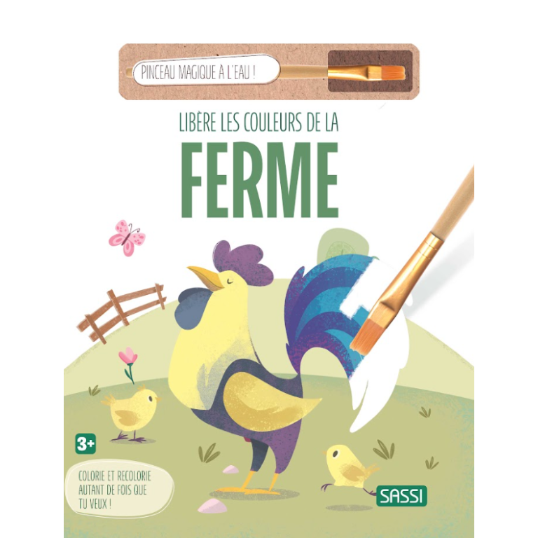 Libère les couleurs de la ferme – Peinture magique