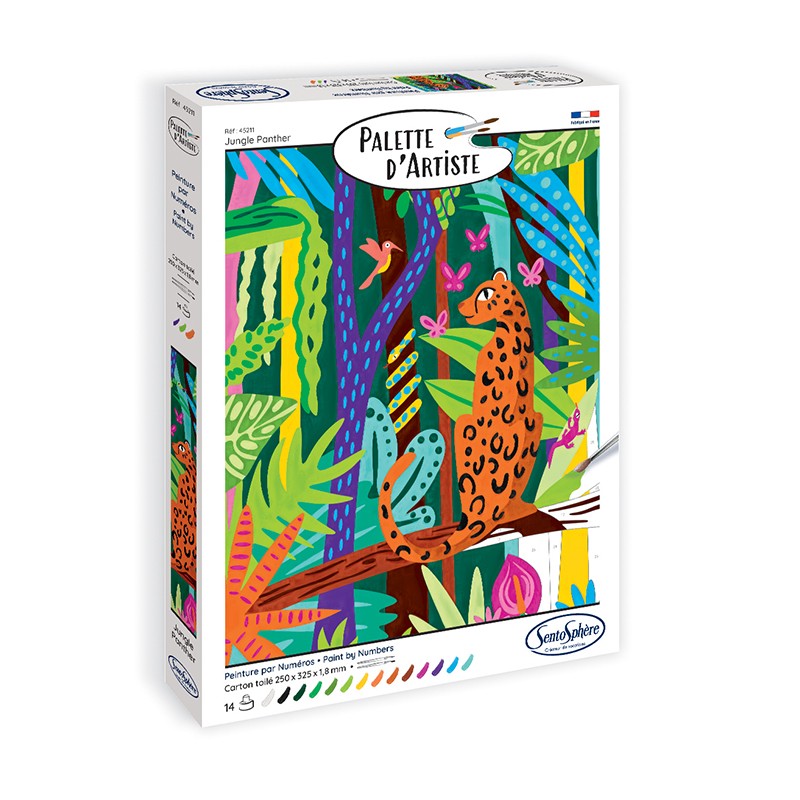 Peinture par numéros – Jungle panther
