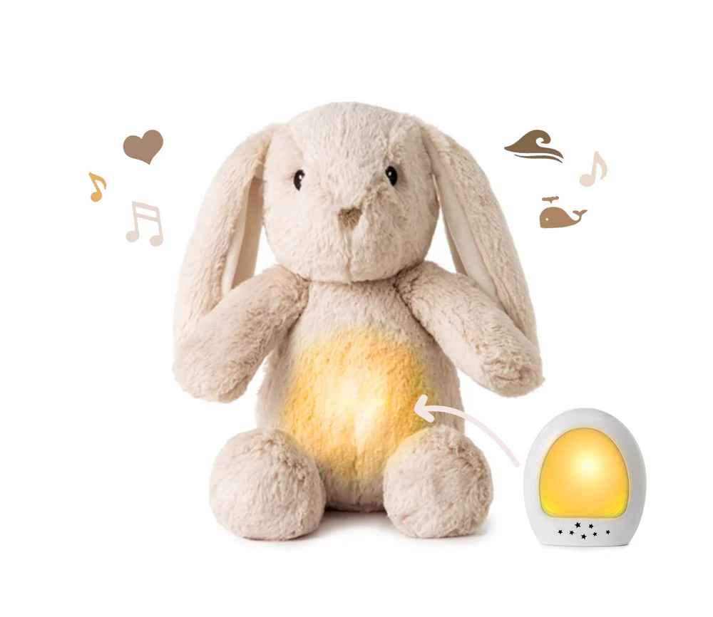 Peluche veilleuse musicale LoveLight – Billy le lapin