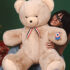 L'Ours français géant Beige – 100 cm