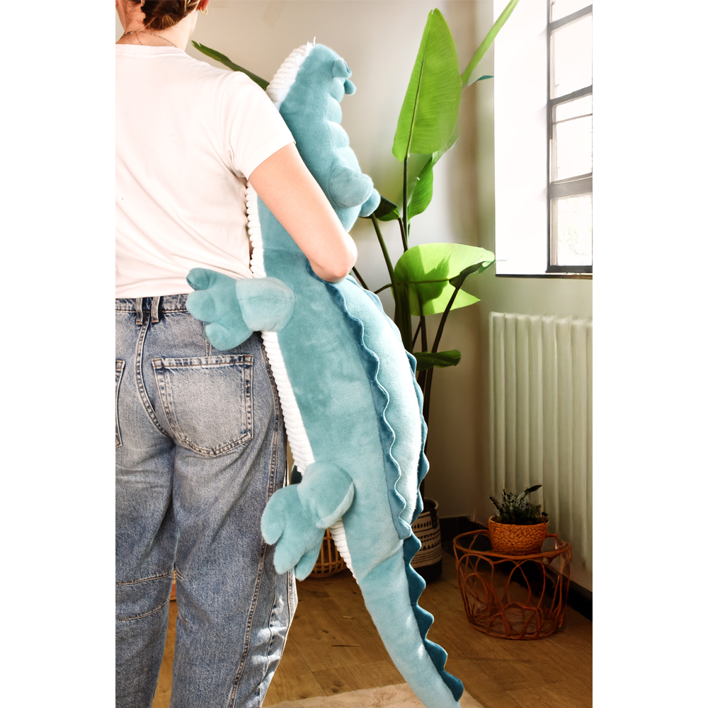 Peluche Croco lagon – 125 cm3