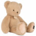 Peluche Ours Clémentin Miel Amande - 38 cm