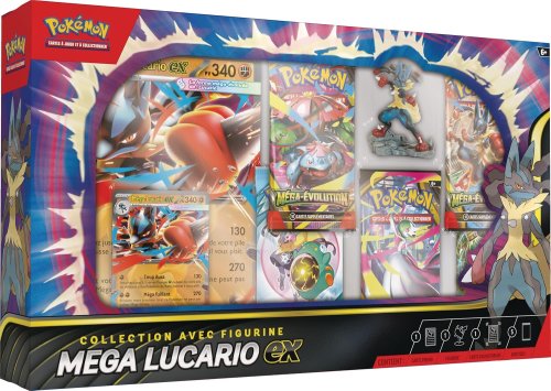 Pokémon – Coffret Premium Figurine Pokémon Mega Lucario