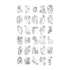 Kidydraw mini - Cartes supplémentaires Dinosaures/Galaxie