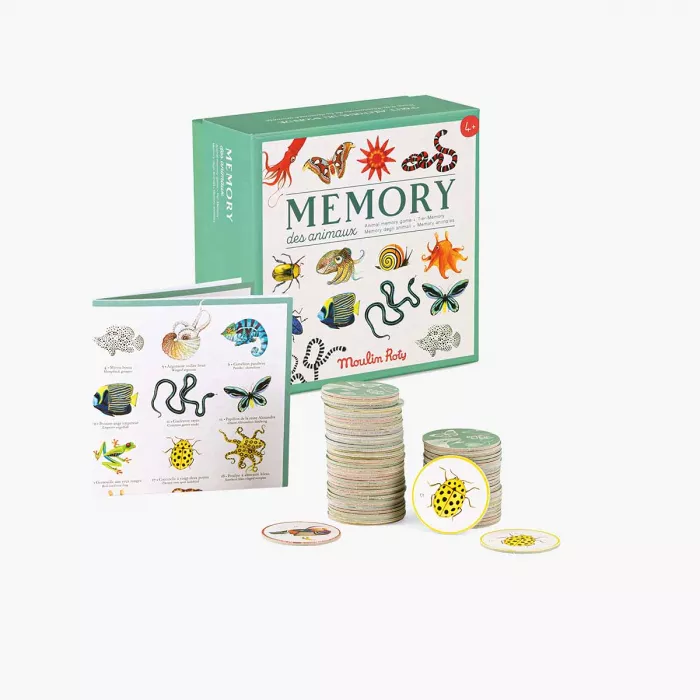 Memory des animaux – Tout autour du monde