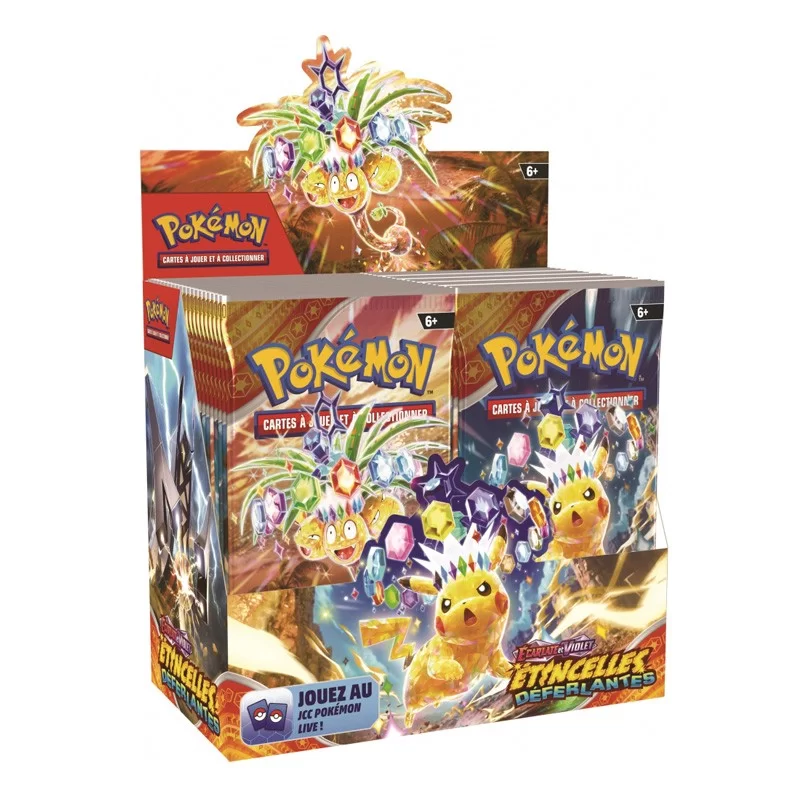 Display Boosters Pokémon EV08 – Etincelles Déferlantes