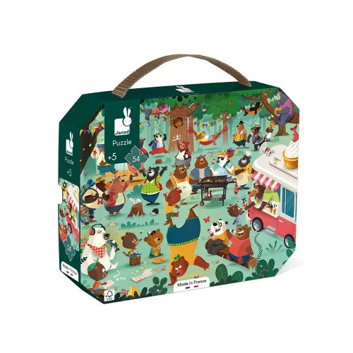 Puzzle La cousinade des ours avec poster – 54 pièces