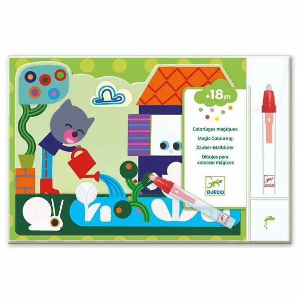 Coloriages magiques – Caché dans le jardin