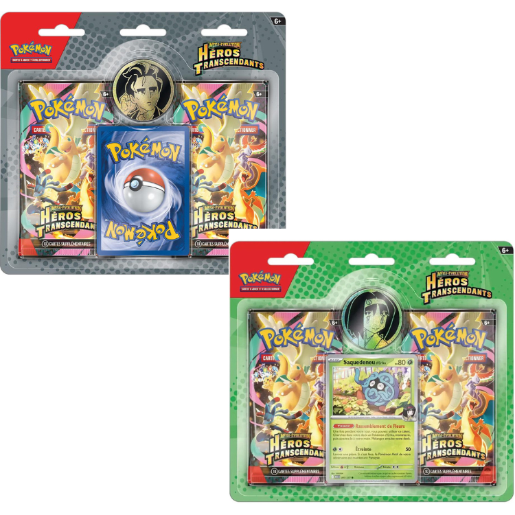 Pokémon – Duopack ME02.5 Héros Transcendants