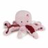 Trésors marins - Peluche pieuvre rose 30 cm