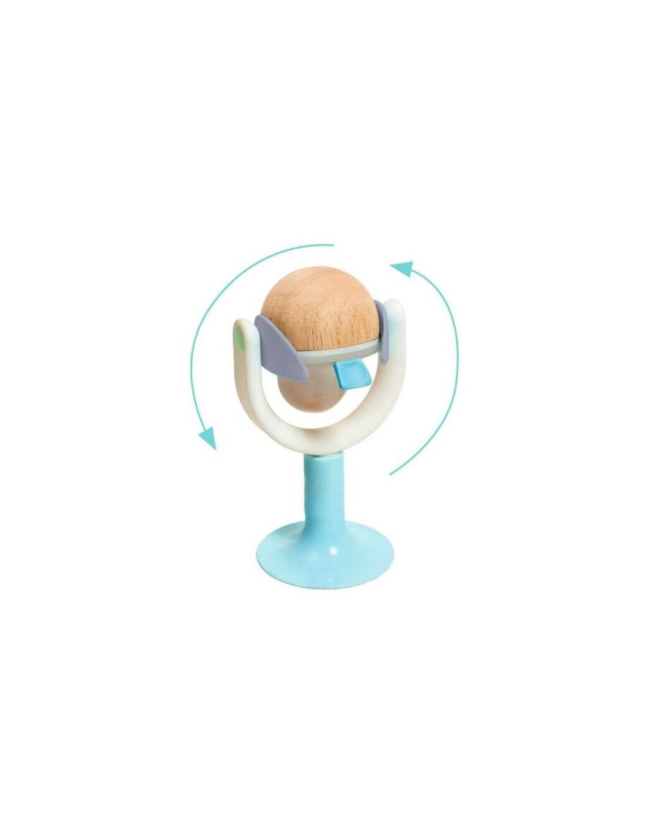 Hochet culbuto avec ventouse – Oiseau BabyReversi1