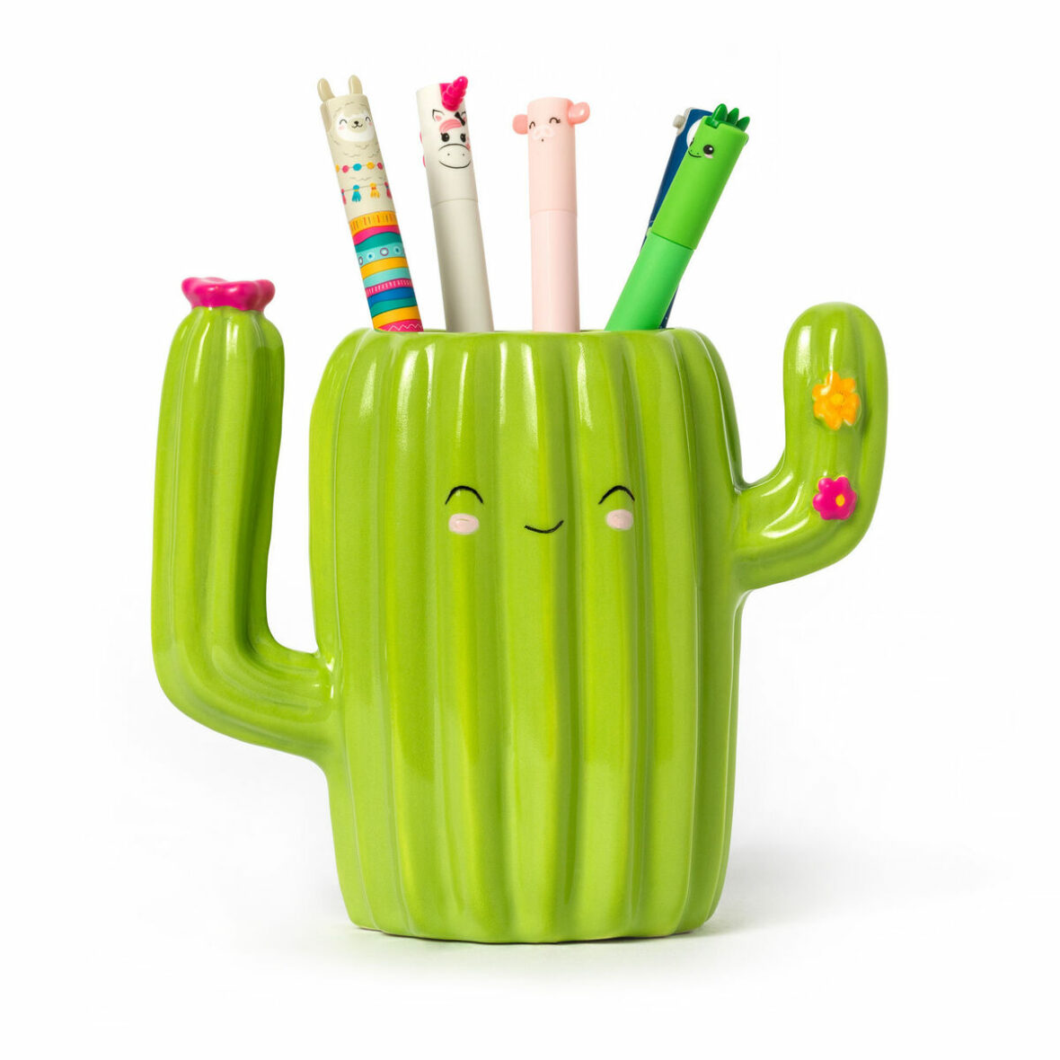 Legami – Pot à crayons en céramique Cactus