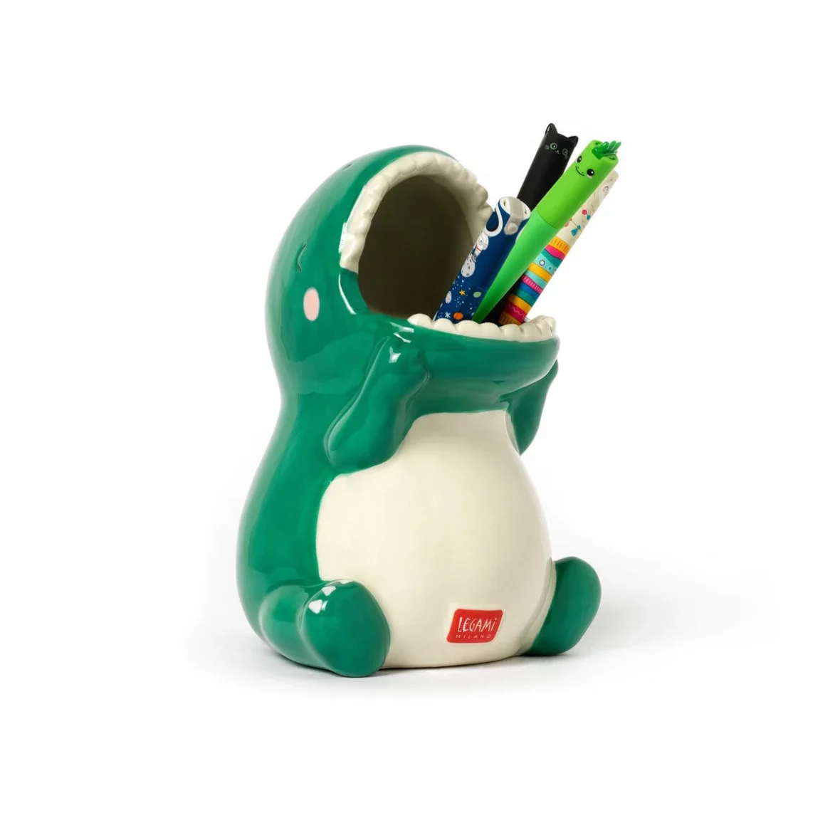 Legami – Pot à crayons en céramique Dino