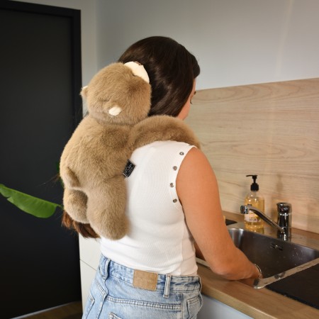 Podcoll – Peluche lestée ours 40 cm 2