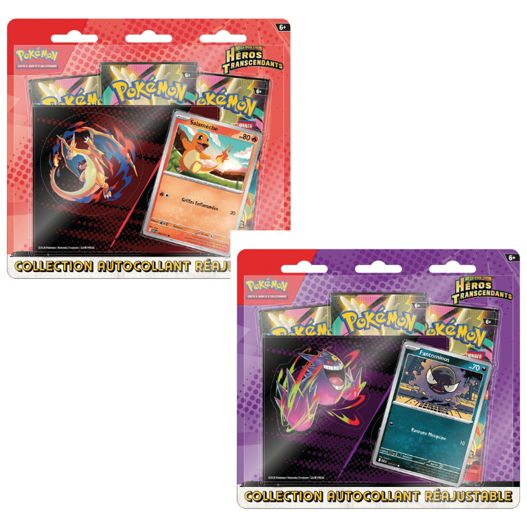 Pokémon – Tripack ME02.5 Héros Transcendants – Collection Sticker