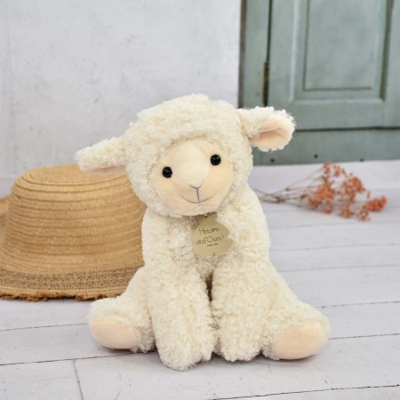 Agneau en peluche 30cm