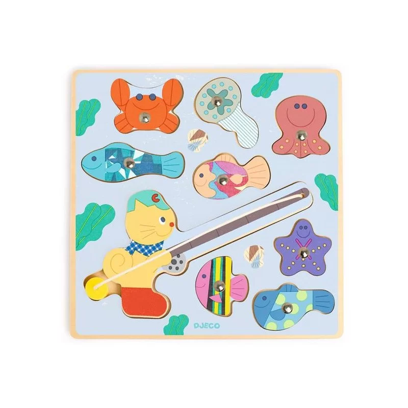 Puzz & Fish Bariolo – Puzzle et pêche aimantée